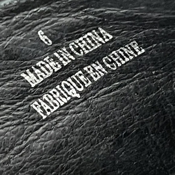 Jeffrey Campbell Black Studded Baxley Convertible Slip-On Mules Flats Size 6 - Picture 10 of 13